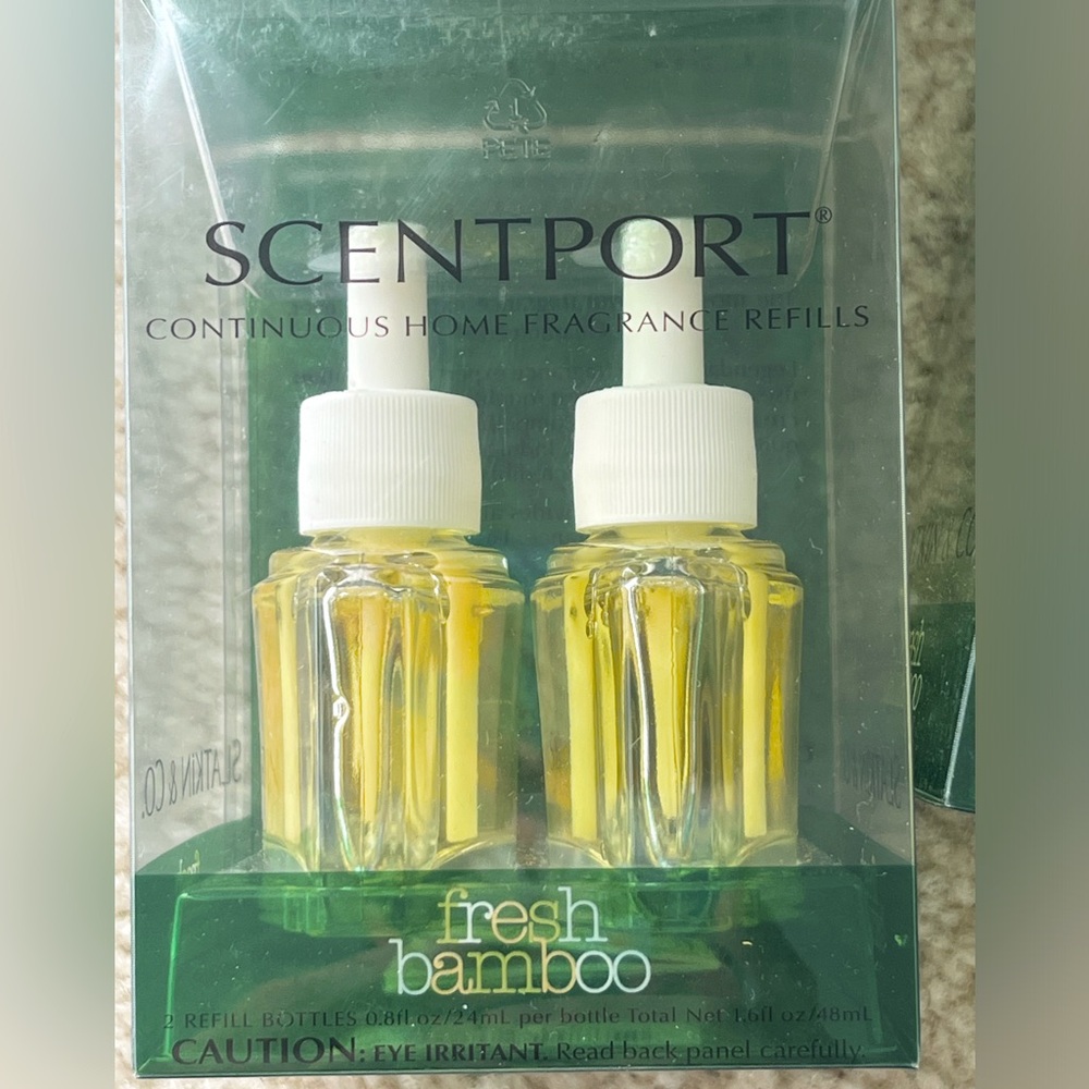 BBW Scentport Bulbs in Fresh Bamboo, retailed for $12.50 each. NIB.